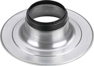 Bosch Accesorios Para Gases De Escape Azb 1322 Brida Para Techo Plano, D:160 Mm, Aluminio, 87090922