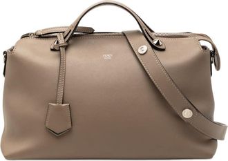 Fendi Pre-owned Fendi Large Leather By The Way Satchel Ladies K1NORRKPY7K80NSU