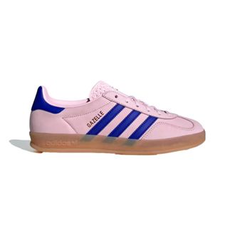 adidas Adidas Gazelle Indoor Clear Pink/Lucid Blue-Gum JI1371 Womens