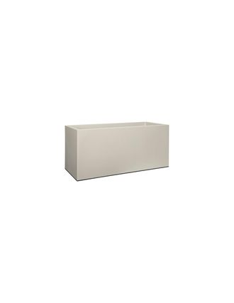 ELHO Maceta Rectangular Con Ruedas Vivo Mat De 90 Cm Gris C&aacute;lido - Elho