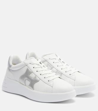 Hogan Hogan Rebel leather platform sneakers