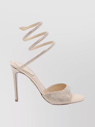 Rene Caovilla crystal-embellished sandals
