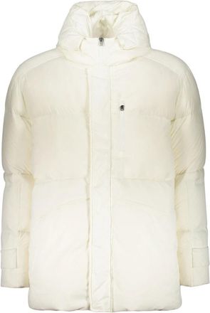 Herno Donzen Jas met Capuchon - Heren - Gewatteerde jassen - Wit - L - Polyester - Jassen