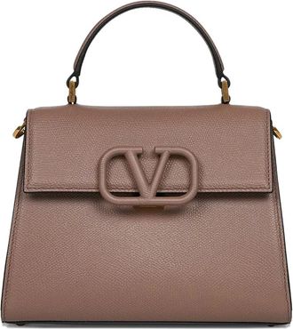 Valentino Garavani small Vsling tote bag - Brown