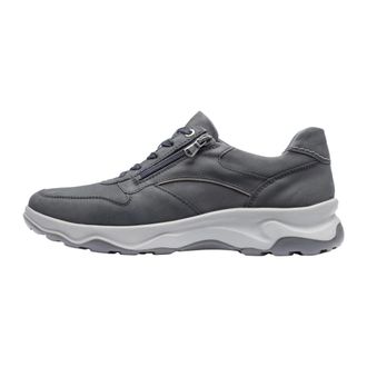 Waldl&auml;ufer H-Max Sneaker - Heren - Schoenen - Grijs - Maat: 42 1/2 EU Leer