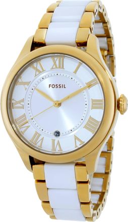 Fossil Gilmore Quartz White Dial Ladies Watch CE1131