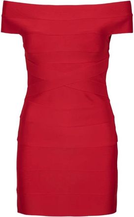 Rotate Feestjurk - Dames - Feestkleedjes - Rood - L - Kleedjes
