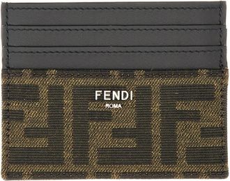Fendi Leather Card Holder