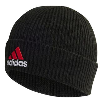 adidas Two-Colored Logo Performance Beanie Black Red HG7782