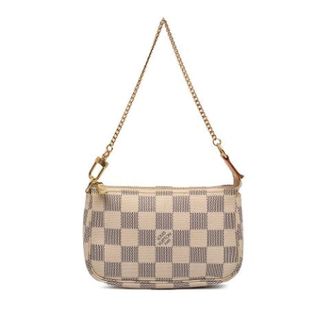 Louis Vuitton Pre-owned Mini Bags, female, White, Size: ONE SIZE Pre-owned Mini Pochette Accessoires