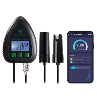 OEM Monitorizaci&oacute;n Online Mediante Aplicaci&oacute;n, Analizador De Calidad Del Agua Por Wi-fi (ph/tds/sal/densidad/temperatura) Para Acuarios, Hidropon&iacute;a, Pisci