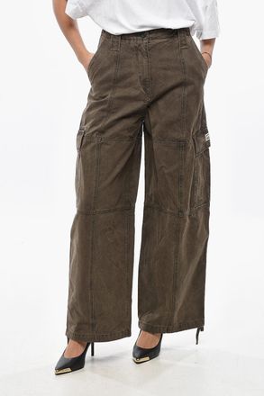 Kenzo Pantaloni Cargo Effetto Tie Dye Kenzo