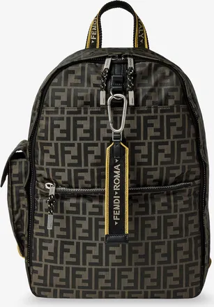Fendi Zaino Climb in tessuto tecnico FF Zucca - FENDI - gender_Man