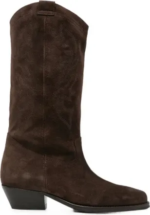 BA&SH Schoenen, Dames, Bruin, 38 EU, High Boots