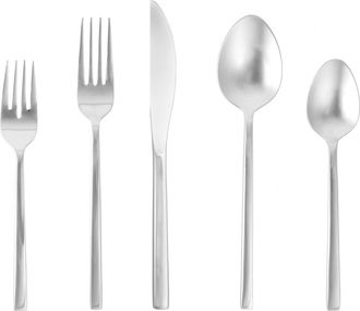 Fortessa Arezzo 18/10 Stainless Steel Flatware 5 Piece Place Setting