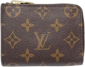 Louis Vuitton Pre-owned Wallets, female, Brown, Size: ONE SIZE Pre-owned Canvas Wallet