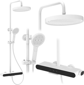 Rea Juego De Ducha Rea Farel White