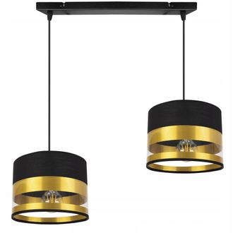 OEM L&aacute;mpara De Techo Moderna Colgante, Pantalla Dorada, Led