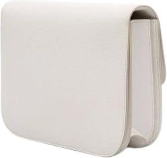 Celine Pre-owned Cross Body Bags, female, White, Size: ONE SIZE Pre-owned Classic Box Bag