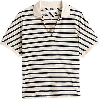 Tommy Hilfiger Dames, Tops, Veelkleurig, Maat: 2XS Katoen