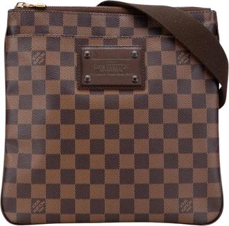 Louis Vuitton Pre-owned Shoulder Bag - Dames - Vintage Schoudertas - Bruin - ONE Size - Vintage