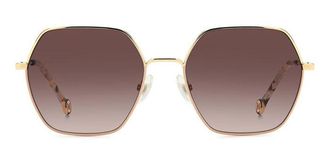 Carolina Herrera HER 0183/S BKU/HA Womens Sunglasses Brown Size 55