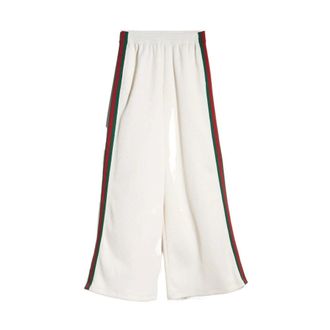 Gucci Dames, Broeken, Wit, Maat: XS
