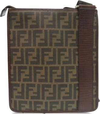 Fendi Pre-owned Fendi Zucca Coated Canvas Crossbody Ladies 9K1OWLYR5QYXSCS1