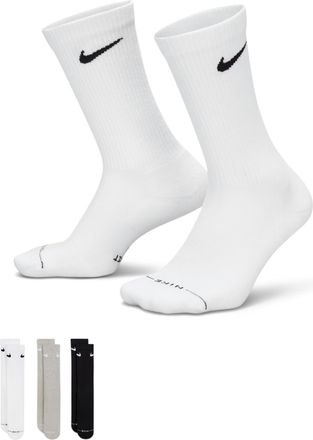 Nike Unisex Everyday Elevated Crew Socks (3 Pairs) in Multicolor | HQ4335-903