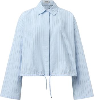 Drykorn Cloelia Blouse - Dames - Blouses & Shirts - Blauw - Maat: L