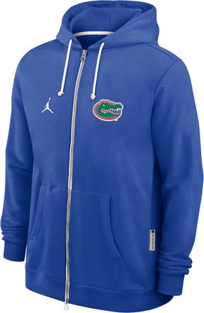 Nike Jordan Mens Florida Sideline Jordan Brand Dri-FIT College Full-Zip Hoodie in Blue | 0JAV4EVUFN-WZZ
