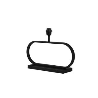 Light & Living L&aacute;mpara De Mesa - Jamiro - Negro - Metal - - Light&living