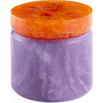 Jonathan Adler Como Box in Lavender /Orange at Nordstrom, Size Large