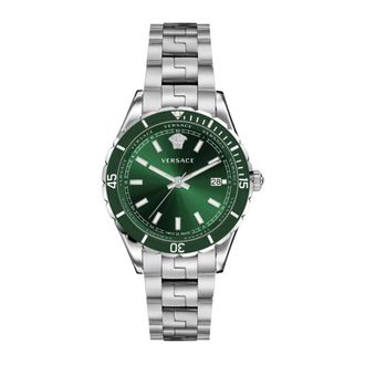 Versace Horloges - Heren - Accessoires - Groen - Maat: ONE Size