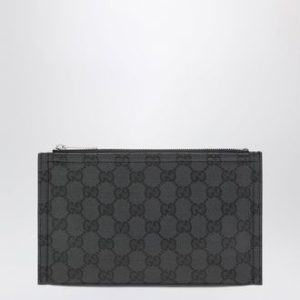 Gucci Pochette piccola Gucci Essence Classic in tela rivestita GG nera
