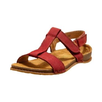 El Naturalista Sandalen - Dames - Schoenen - Rood - Maat: 41 EU Leer