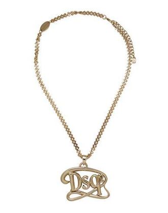 【送料&関税込】Dsquared2 Logo Necklace DSQUARED2 Double Cross Necklace | Metallic | FARFETCH