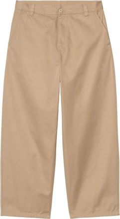 Carhartt Work in Progress Straight Pant - Dames - Straight fit broeken - Bruin - S - Katoen - Broeken