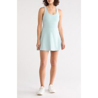 Zella Outscore Racerback Tennis Dress in Teal Tide at Nordstrom Rack, Size X-Large