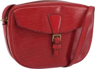 Louis Vuitton Pre-owned Vintage Cross Body Bag - Dames - Vintage Schoudertas - Rood - ONE Size - Leer - Vintage