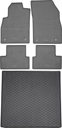 OEM Juego De Alfombrillas De Goma Para Coche Y Maletero Para Opel Astra Iv J Kombi (09.2010-03.2016)