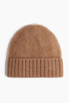 H&M Flauschige Beanie aus Wollmix - Beige