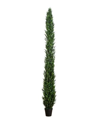 Nearly Natural 12Ft Uv-Resistant Artificial Cedar Pine Tree (Indoor/Outdoor)