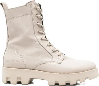 Marc O'Polo Laarzen met chunky zool - Beige