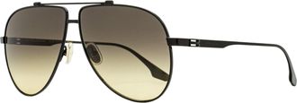 Victoria Beckham Womens B-Monogram Pilot Sunglasses VB248S 001 Black 63mm