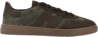 Hogan Coole Sneakers - Heren - Sneakers - Bruin - 45 EU - Leer - Schoenen