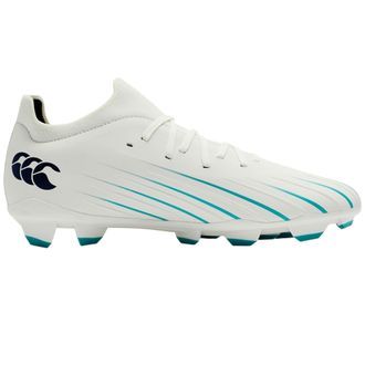 Canterbury Of New Zealand Unisex Speed Falcon Pro 2.0 rugby schoenen voor volwassenen, geschikt voor harde ondergrond (Wit, Groen)