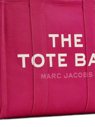 Marc Jacobs Logo-Print Cotton Tote Bag - Pink