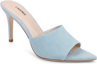 L'agence Lolita Pointed Toe Sandal in Pale Blue at Nordstrom, Size 9.5