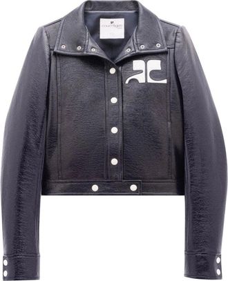 Courrèges Outerwears Blu-Donna